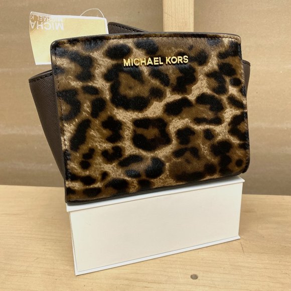 NWT Michael Kors Selma Mini Messenger Crossbody Bag - Picture 1 of 6